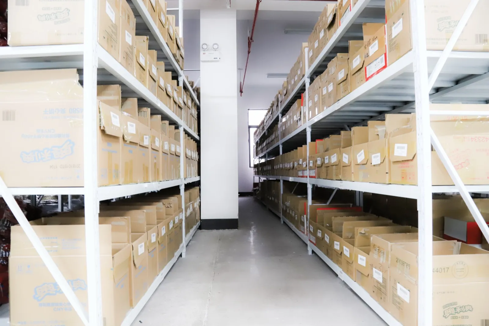 Carton storage racks